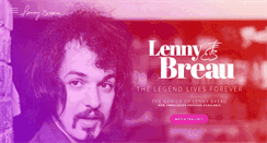Desktop Screenshot of lennybreau.com